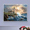 Diamond Painting-5D Full Round Drill Lighthouse
