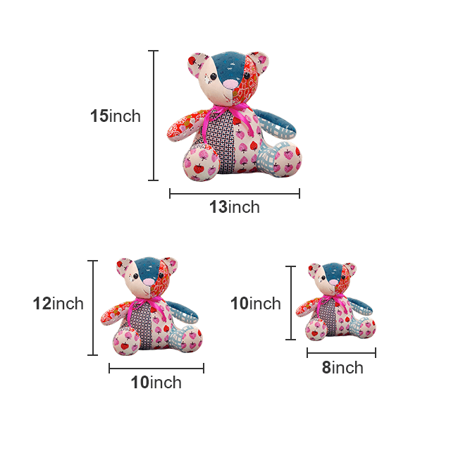 Memory Bear Acrylic Template Ruler Set DIY Crafts Memory Bear Template With  Accessories And Instructions For Bed Bedroom Living
