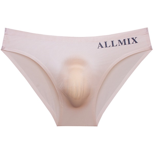 Sexy transparent breathable comfortable 3D ice silk underwear