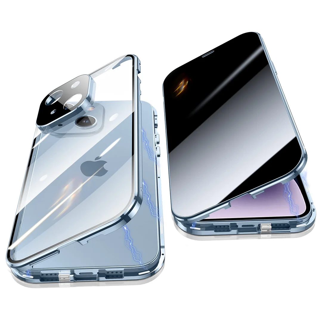 iPhone Privacy Double-sided Glass Phone Case