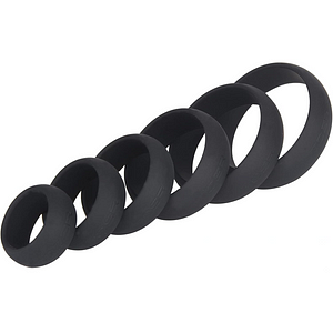 6 Different Size Cock Rings