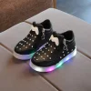 Boy Girl Luminous Sneakers with Lights Shoes