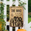 The Who - Wooden Signs - 20*30cm
