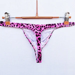 Leopard Print Men's Thong