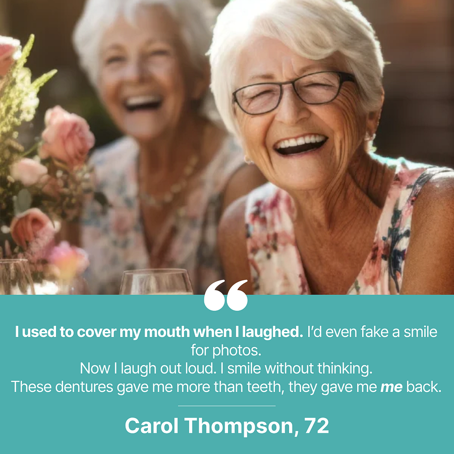 ROSOPL™ Custom-Fit Full Functional Dentures