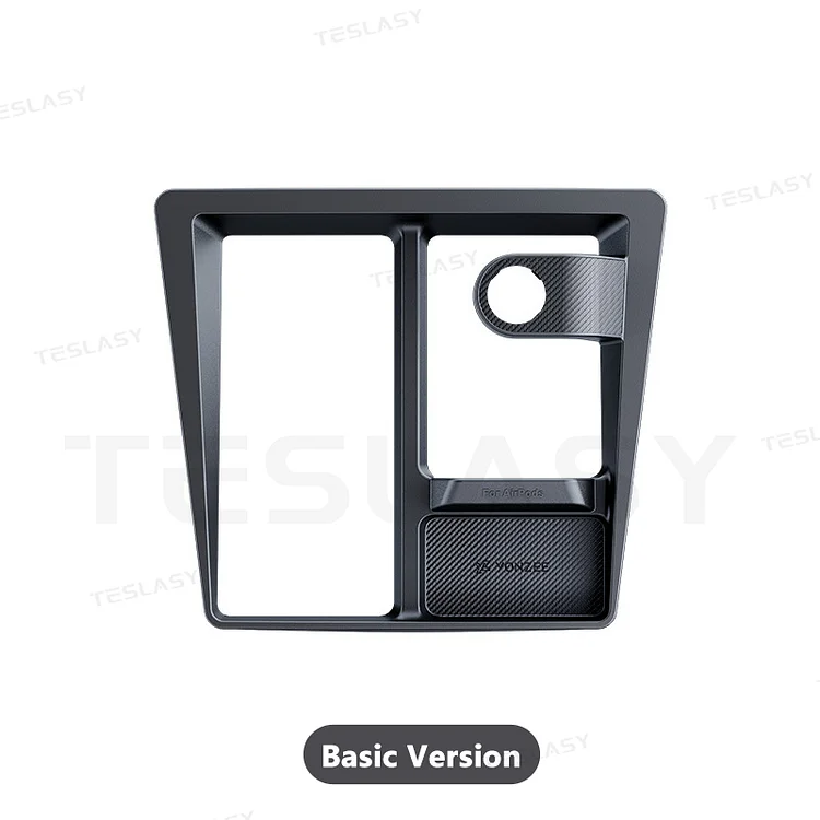 Model 3 Highland / Model Y Juniper Center Console Wireless Charging Dock Limiter & Anti-Slip Organizer (3-in-1Charging)