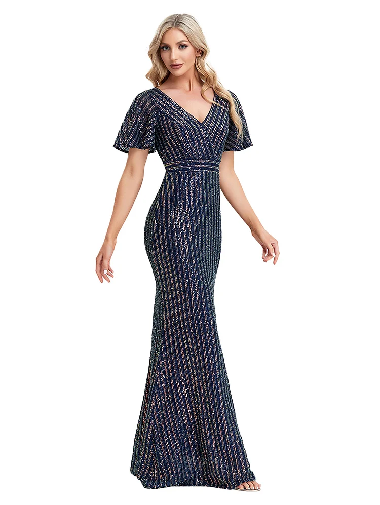 mermaid evening dress