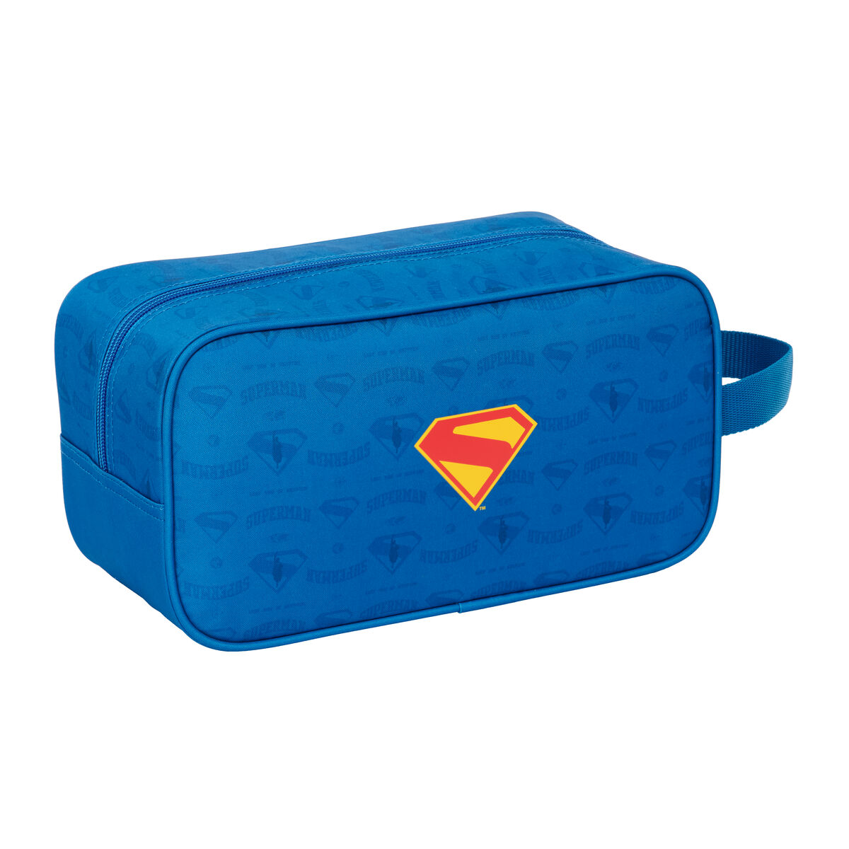 Travel Slipper Holder Superman Blue 29 x 15 x 14 cm