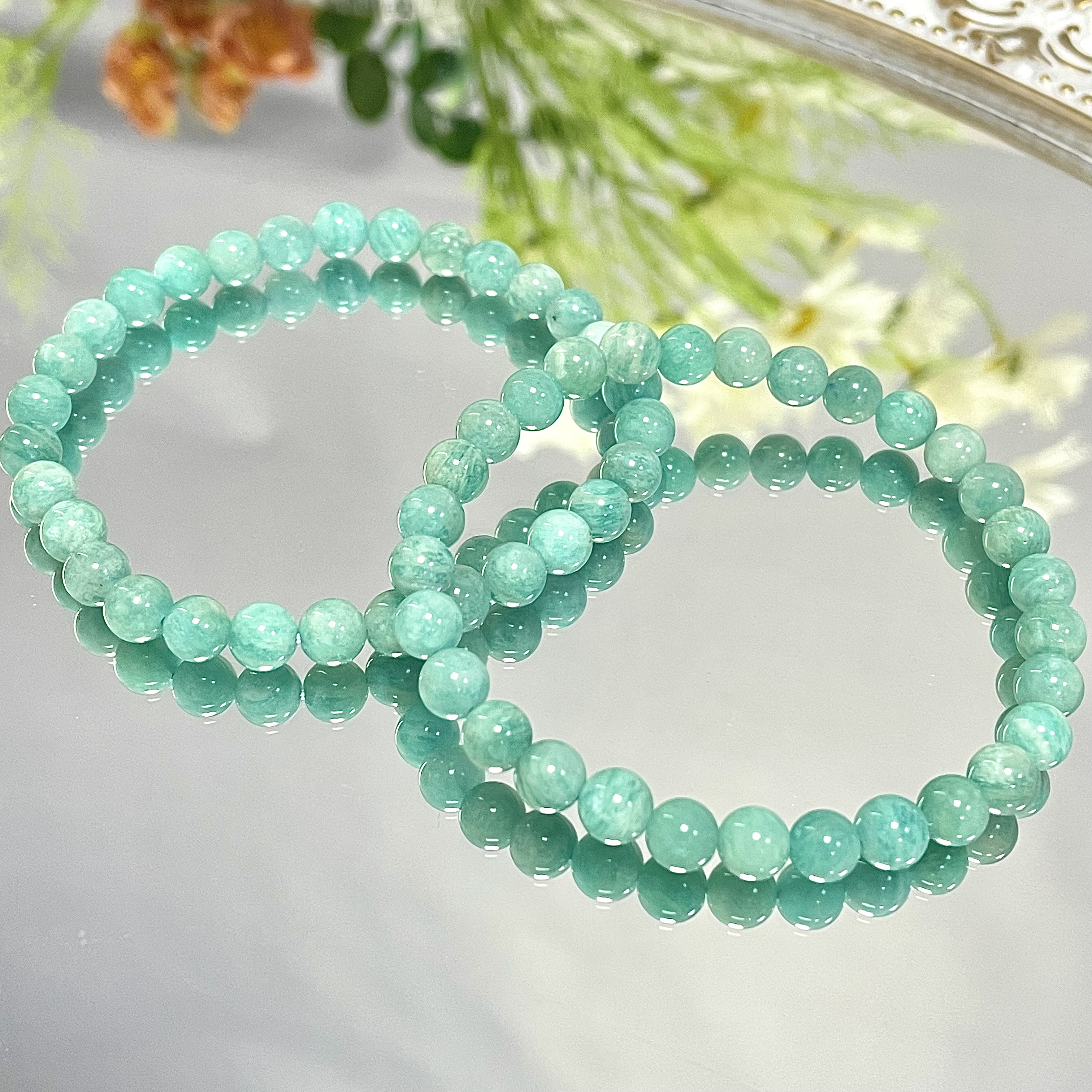 High Quality Amazonite Bracelet 6mm/8mm