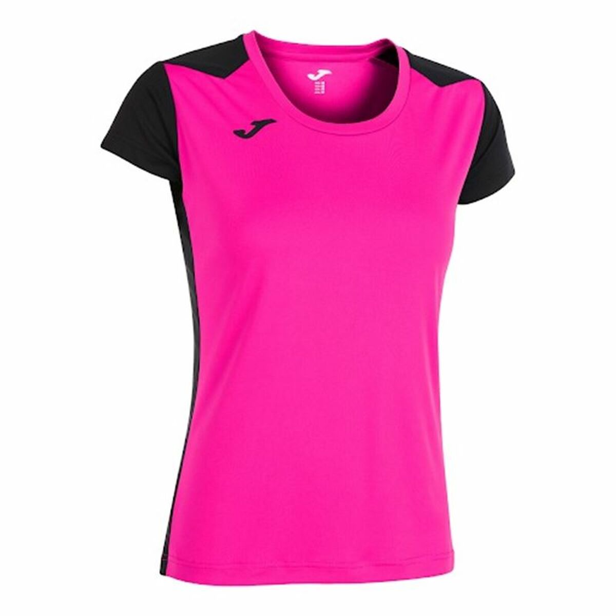 Women&rsquo;s Short Sleeve T-Shirt Joma Sport Record II Pink