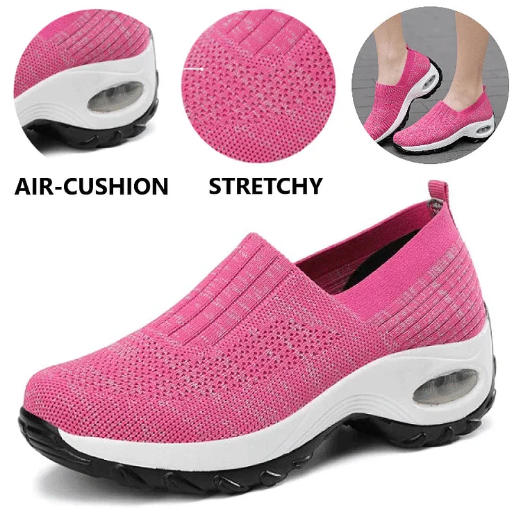 Zapatillas de deporte con amortiguación de aire Skech-Air GO-WALK para mujer