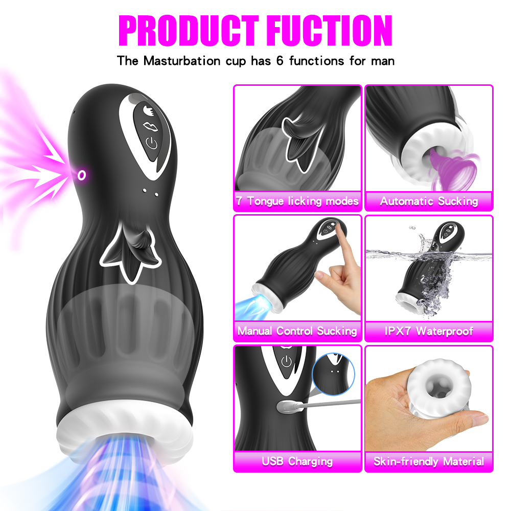Viper - Vaccum Sucking Tongue Licking Male Penis Trainer