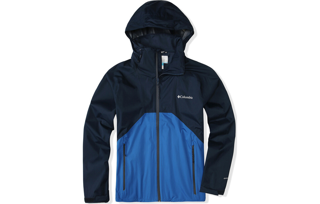 Columbia Windbreaker Jackets Men Blue