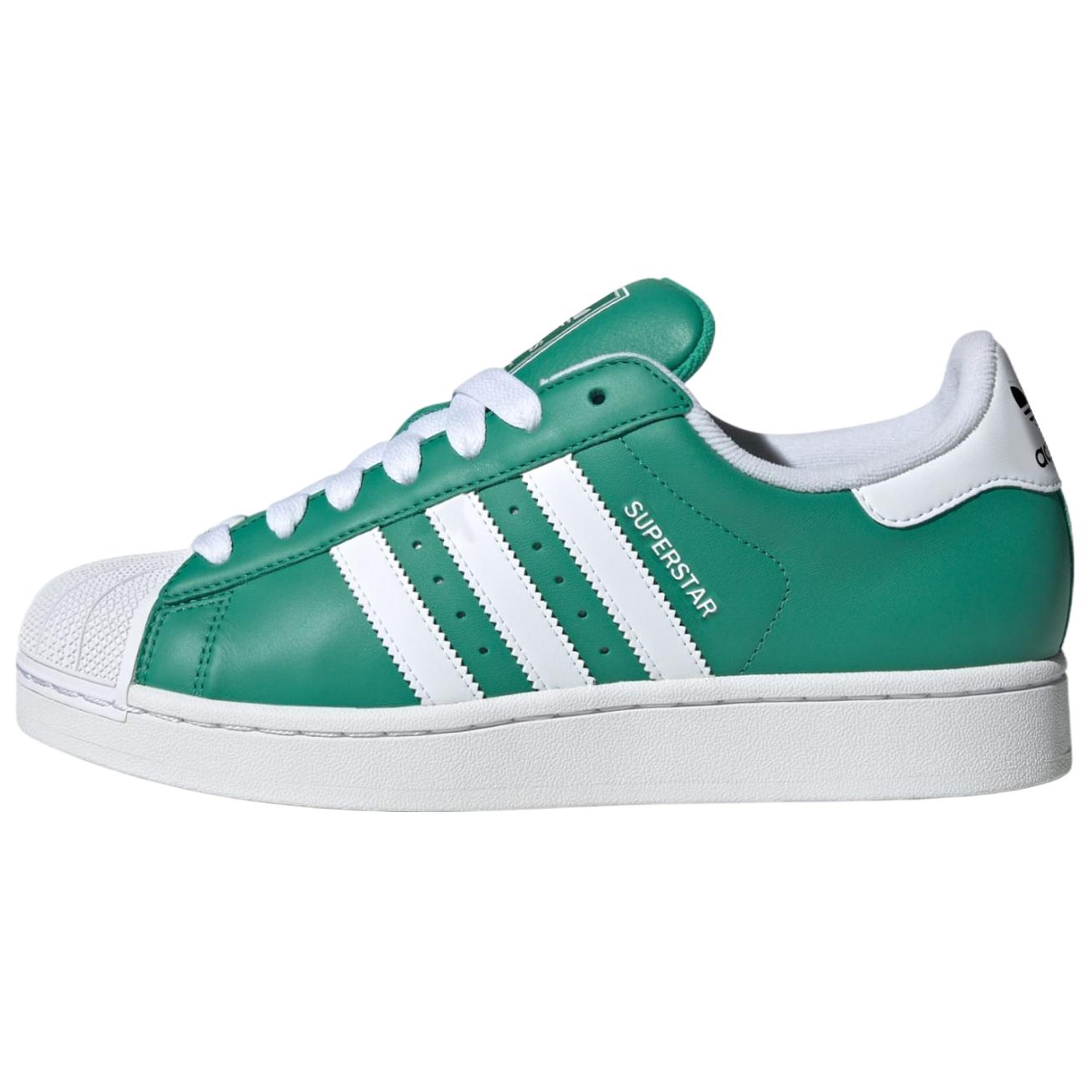 Adidas Superstar Ii Semi Court Green Cloud White Core Black