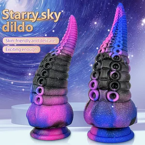 Fantasy Starry Sky Tentacle Anal Plug For Men And Women