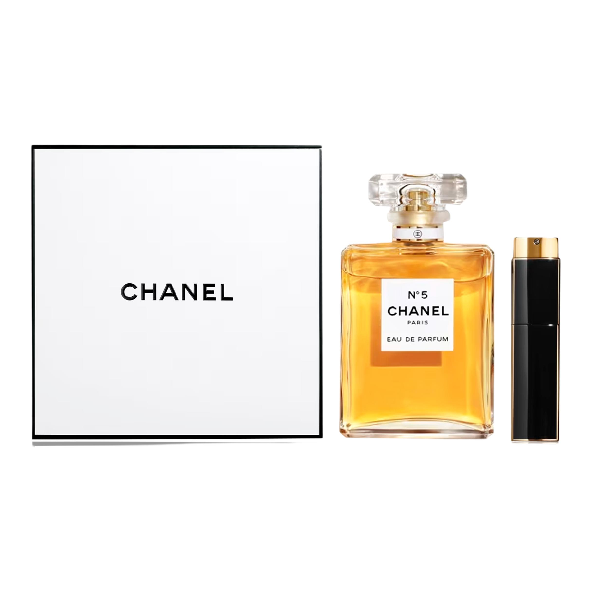 CHANEL 2024 Christmas Limited Edition N°5 Box Perfume Sets Perfume EDP Ylang Ylang Lemon 100ml+20ml