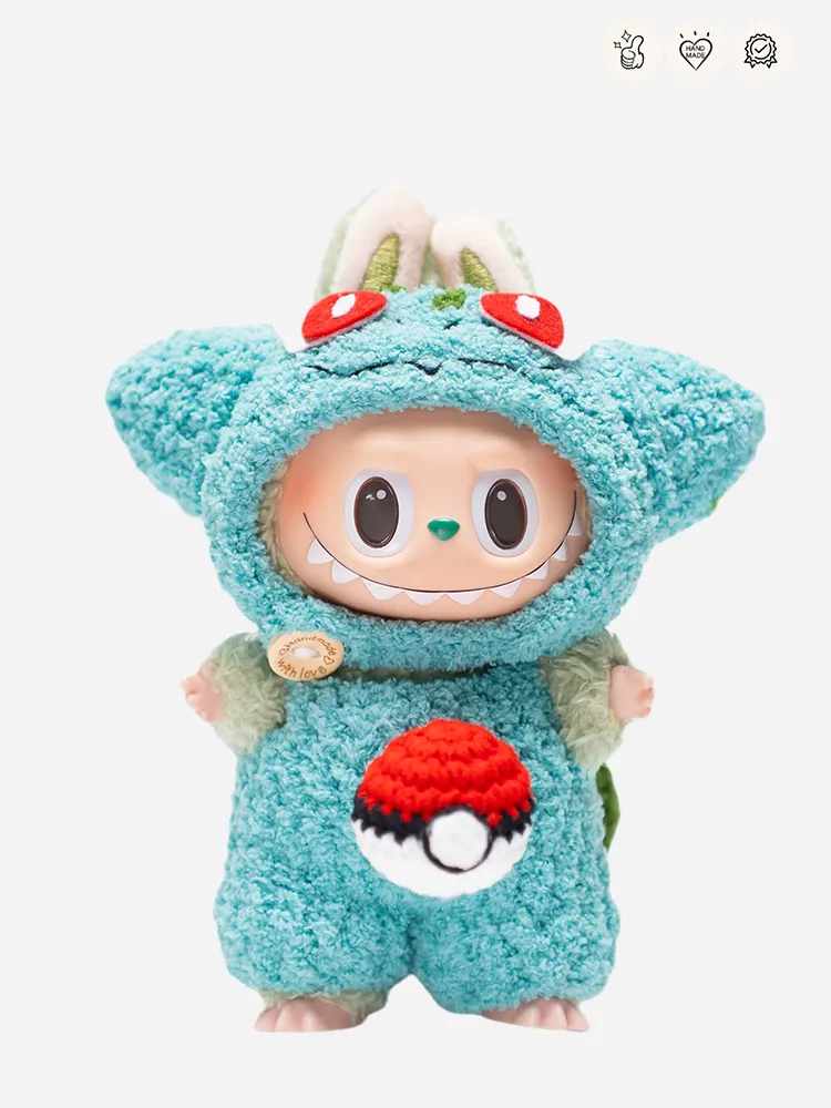 LABUBU Pokémon Bulbasaur Outfit