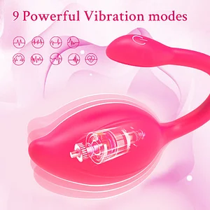 App & Wireless Remote 9 Frequncy Strong Shock Panty Vibrator