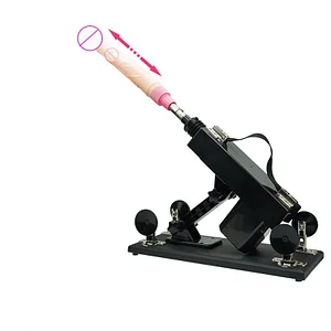 Women's Full-automatic Telescopic Gun Machine Imitation Penis Artillery Masturbation Artifact