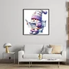 (Counted/Stamped)Goblin Goes To Toilet-18CT Cross Stitch 25*25cm/9.84*9.84in