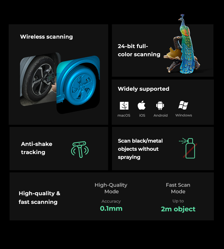 CR-Scan Ferret Pro Wireless scanning