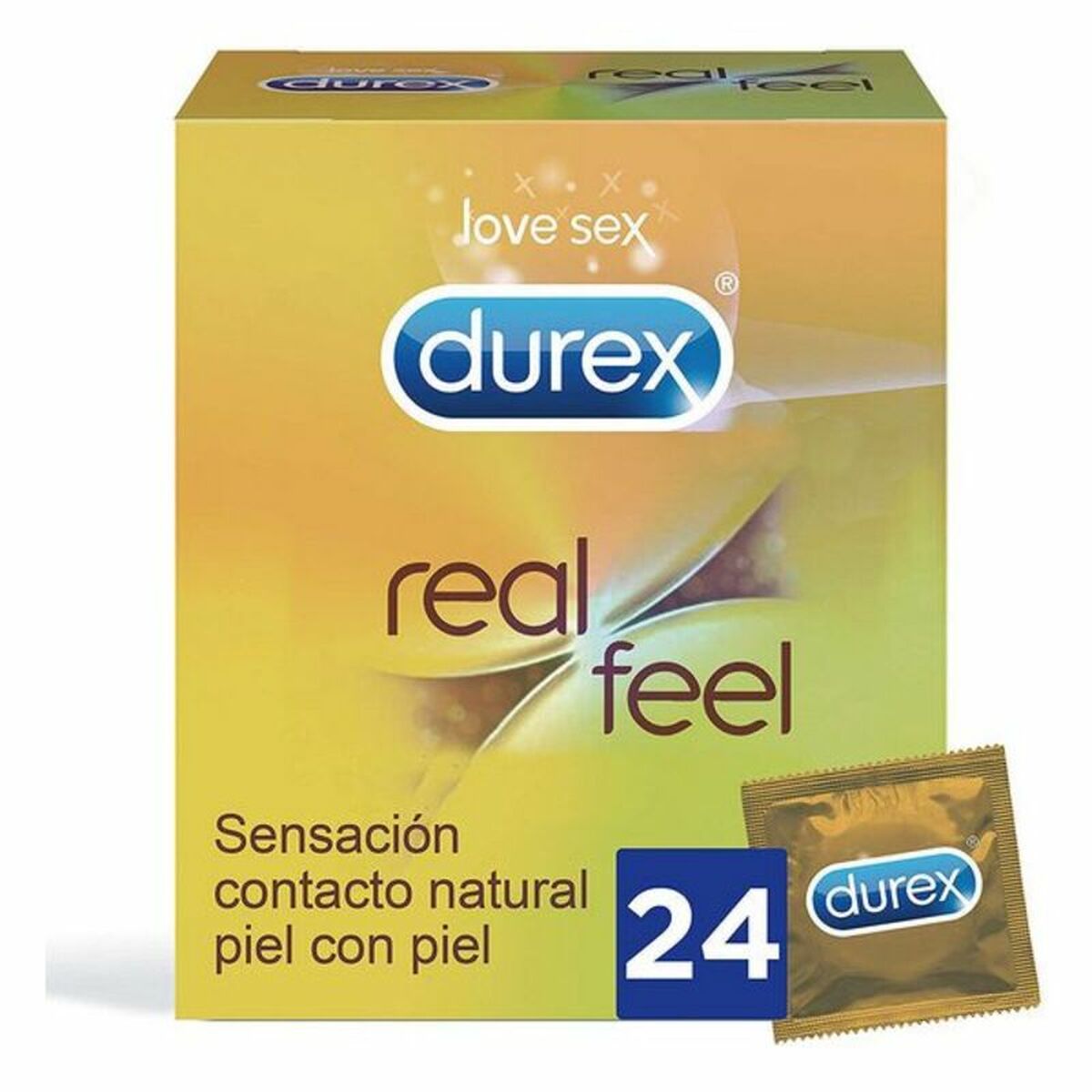 Condoms Durex Real Feel (24 uds)