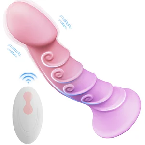 Fantasy Dildo Vibrator Butt Plug Sex Toys With 8 Vibrations