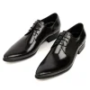 Classic Men's Formal Derby Leather Dress Shoes