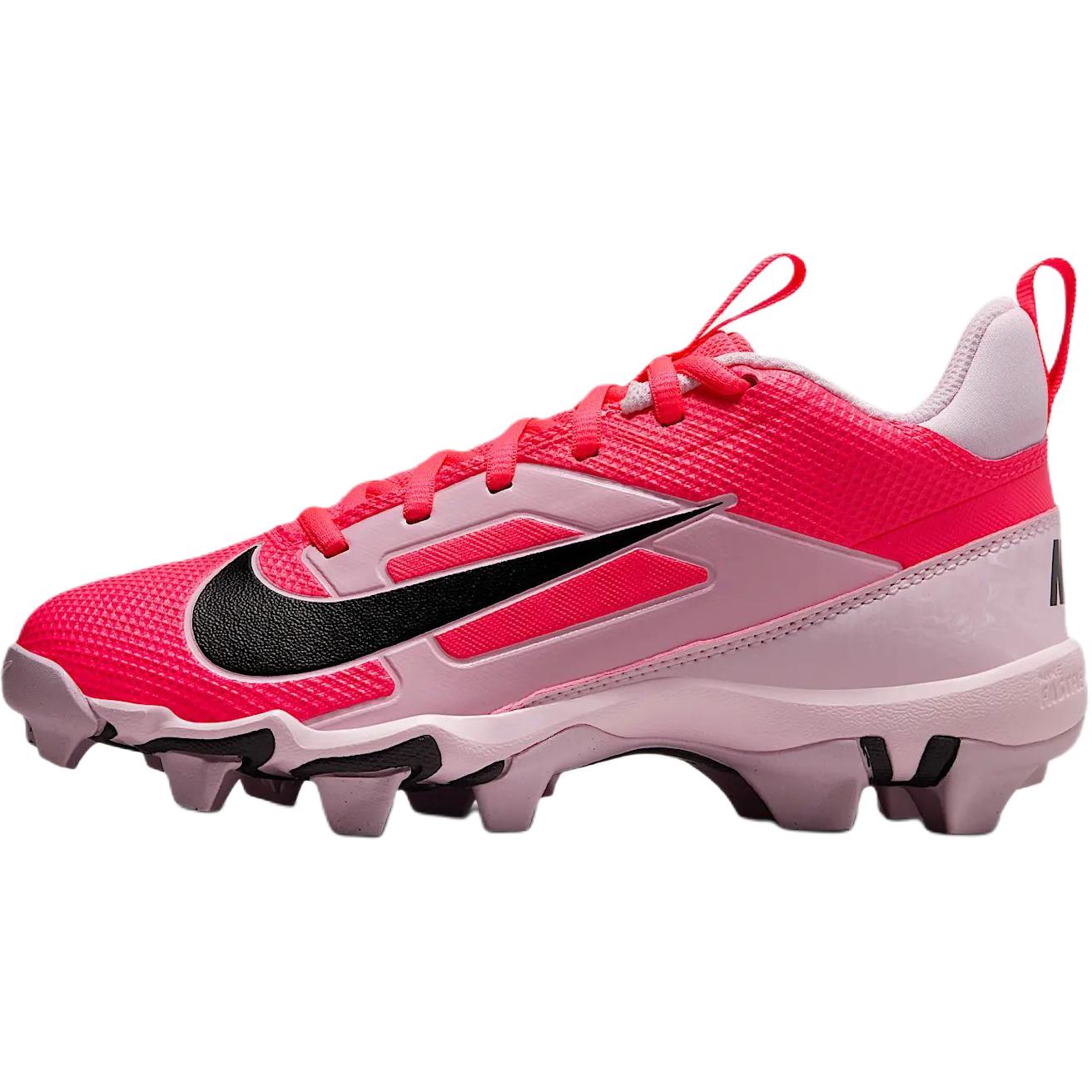 Nike Alpha Menace 4 Anti Slip Wear Resistant Low Top Kids' Soccer Shoes Red Gray Kids'