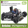 Arduino smart car, Mecanum wheels, PS2 remote controller, Bluetooth-controlled robotic arm, four-way line following