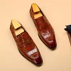 Mens Classic Business Loafers Shoes