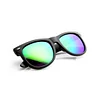 Oversize Mirrored Lens Sunglasses 