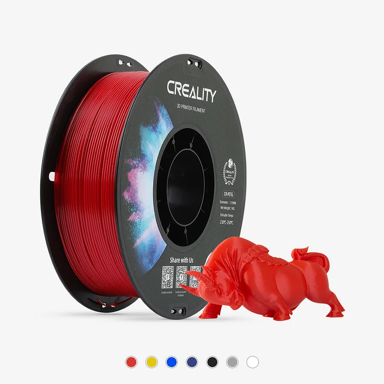 Creality 1KG 1.75mm Ender Hyper CR Silk PLA Plastic PETG Filament
