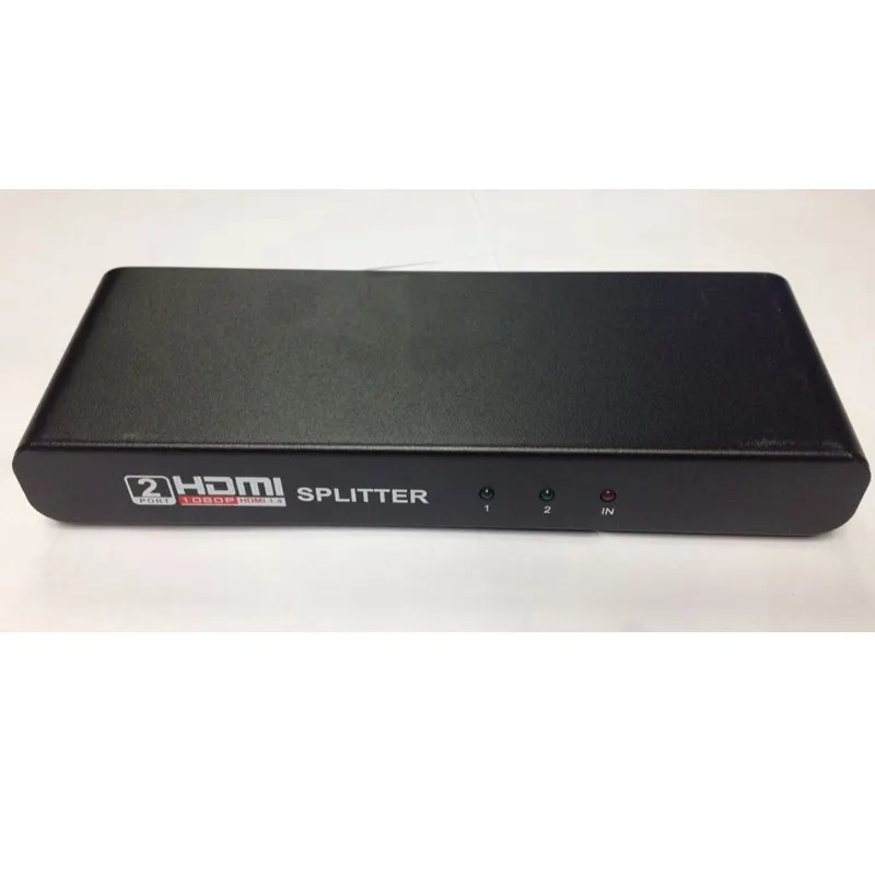 HDMI Splitter 1*2 Support Full HD 1080P 3D HDMI Splitter 1 To 2 Black