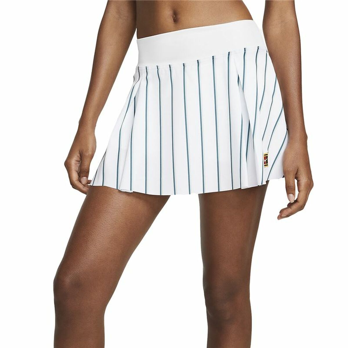 Tennis skirt Nike Winter Stripe Stripes White
