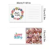 8Pcs Diamond Painting Birthda Greeting Cards Christmas Cards