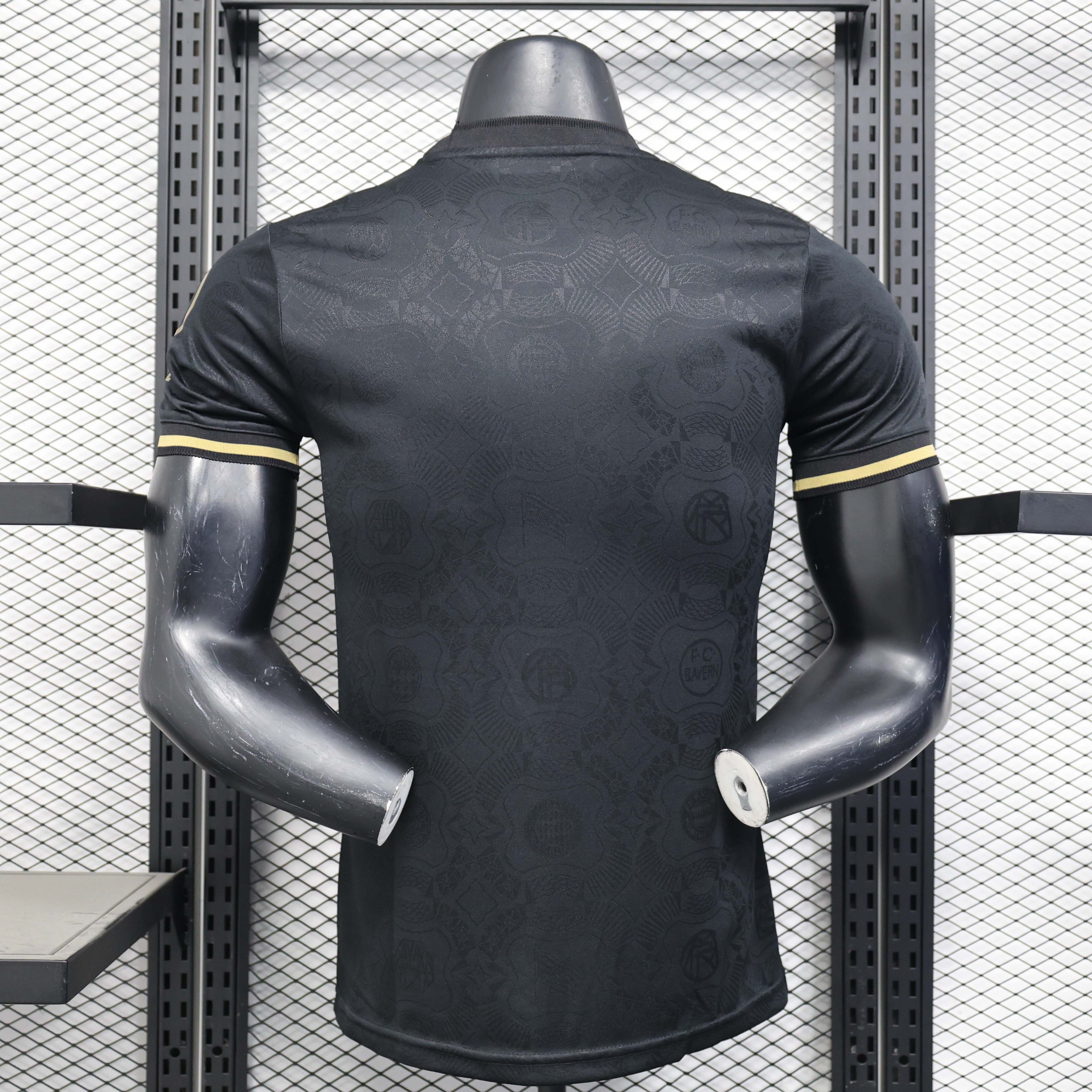 2024/2025 Player Version Bayern Munich 125th Anniversary Edition Black Football Shirt 1:1 Thai Quality:football jersey mysite: unitedjerseyfootball 邓江浪:football