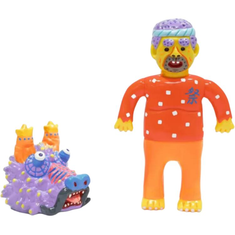 POP MART Dragon Motoyoshi Headline Fisherman Yuanji Third Phase Color Trendy Figures