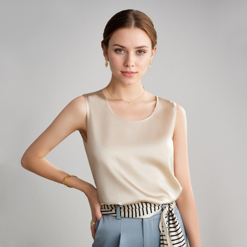 100 Silk Tank Top For Women REAL SILK LIFE