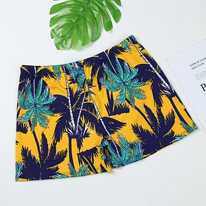 Men Printing Beach Shorts