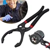 10/12 Inch Car Adjustable Oil Filter Wrench Vehicle Maintenance Repair Hand Tool