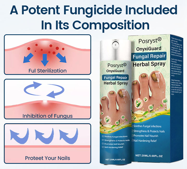 Posryst® OnyxiGuard Fungal Repair Herbal Spray