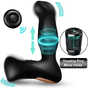 3-in-1 Wolverine Thrusting Heating Prostate Vibrator