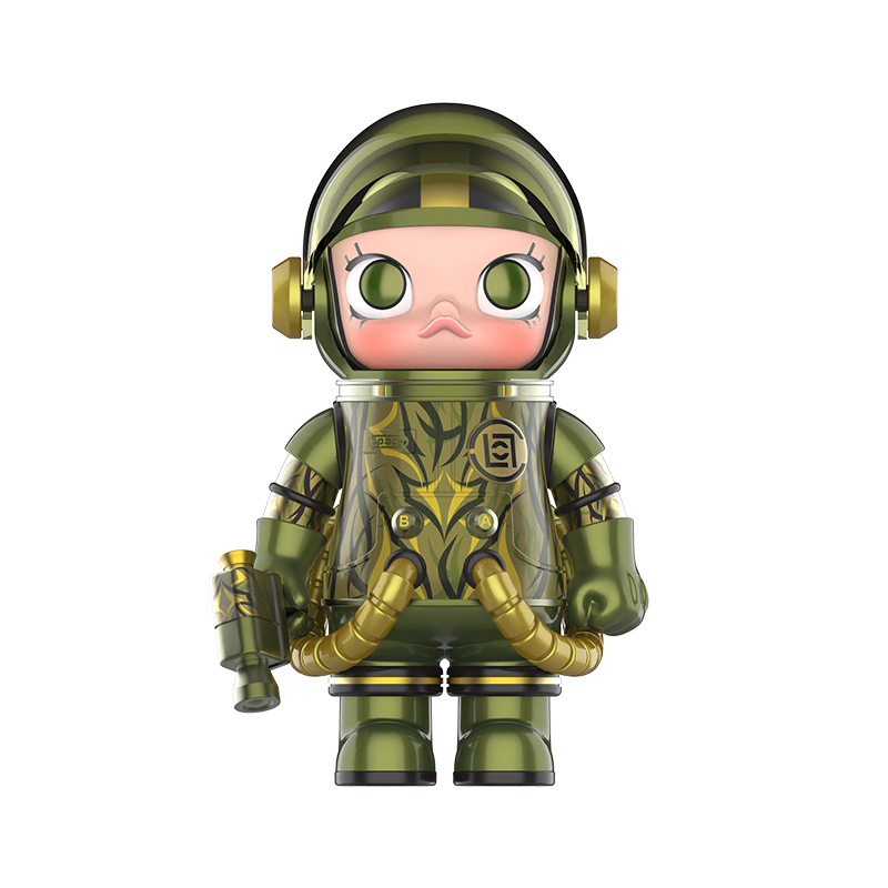 POP MART Mega Space Molly CLOT Olive Alienegra 100%