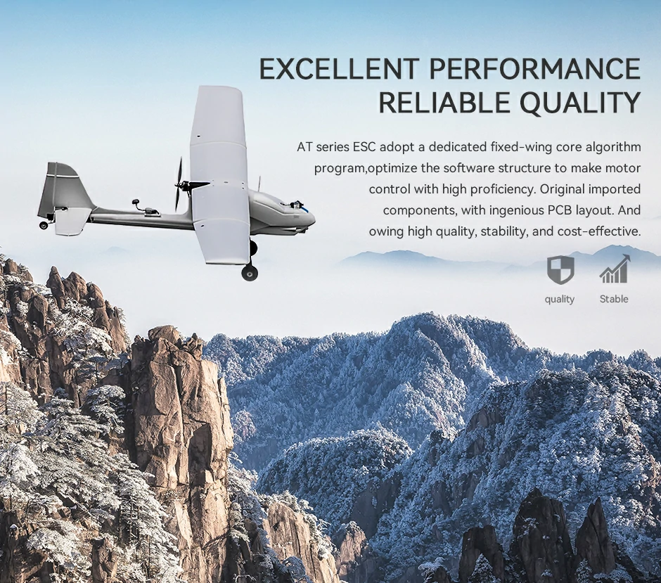 AT7215 fixed-wing UAV propulsion system features stable performance and reliable quality
