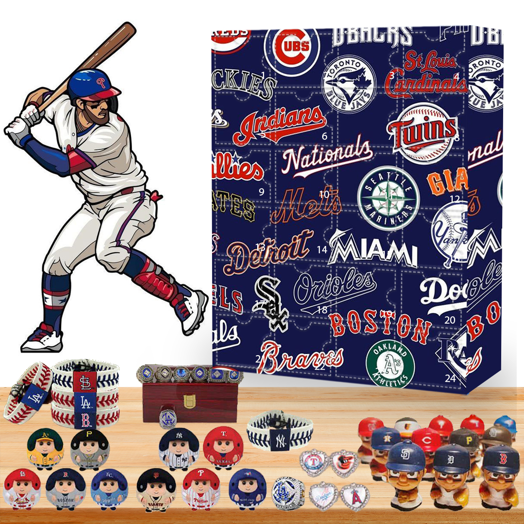 2024 MLB Advent Calendar The One With 24 Little Doors