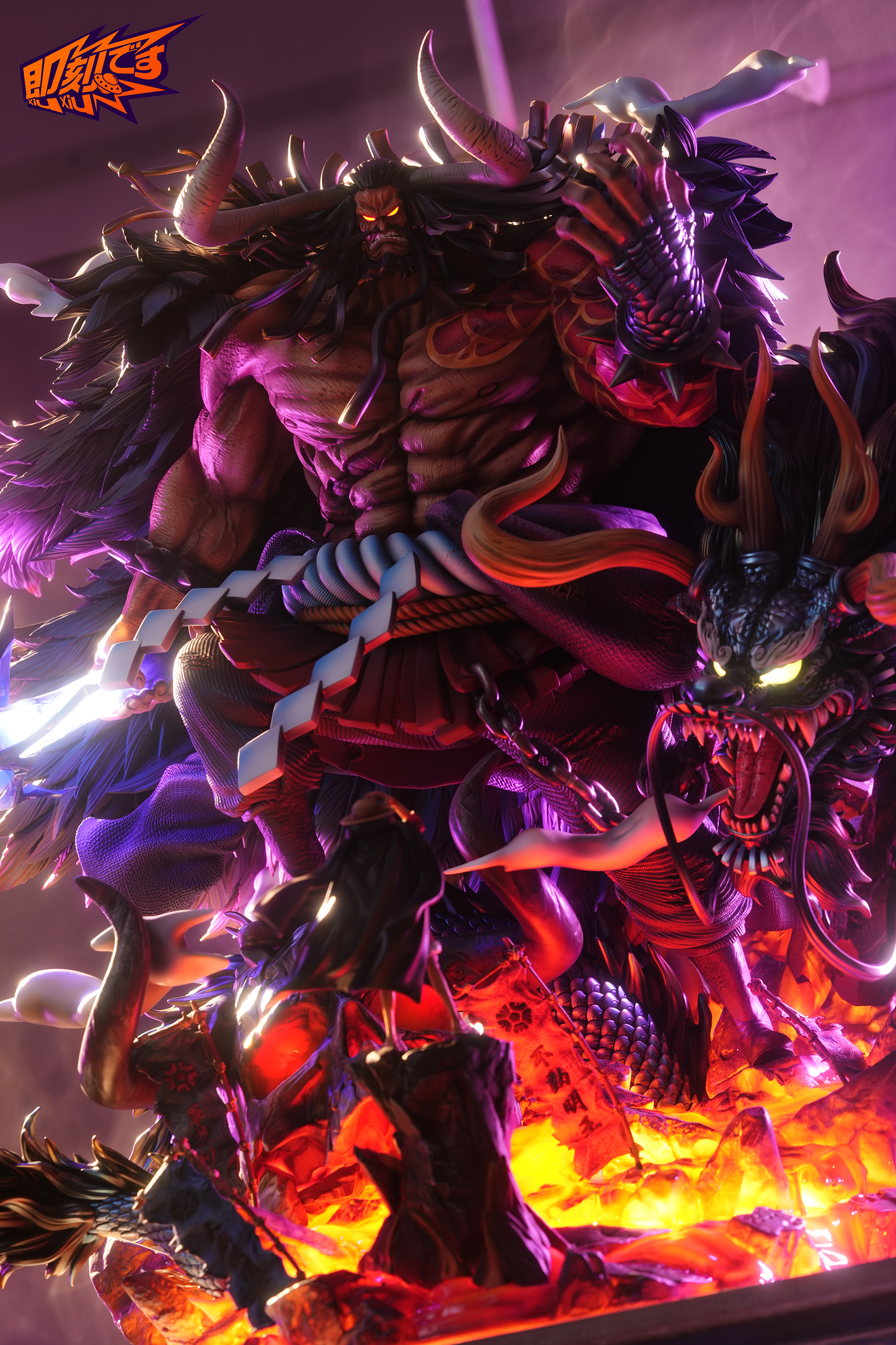 JiKe Studio - Kaido with LED Statue(GK)