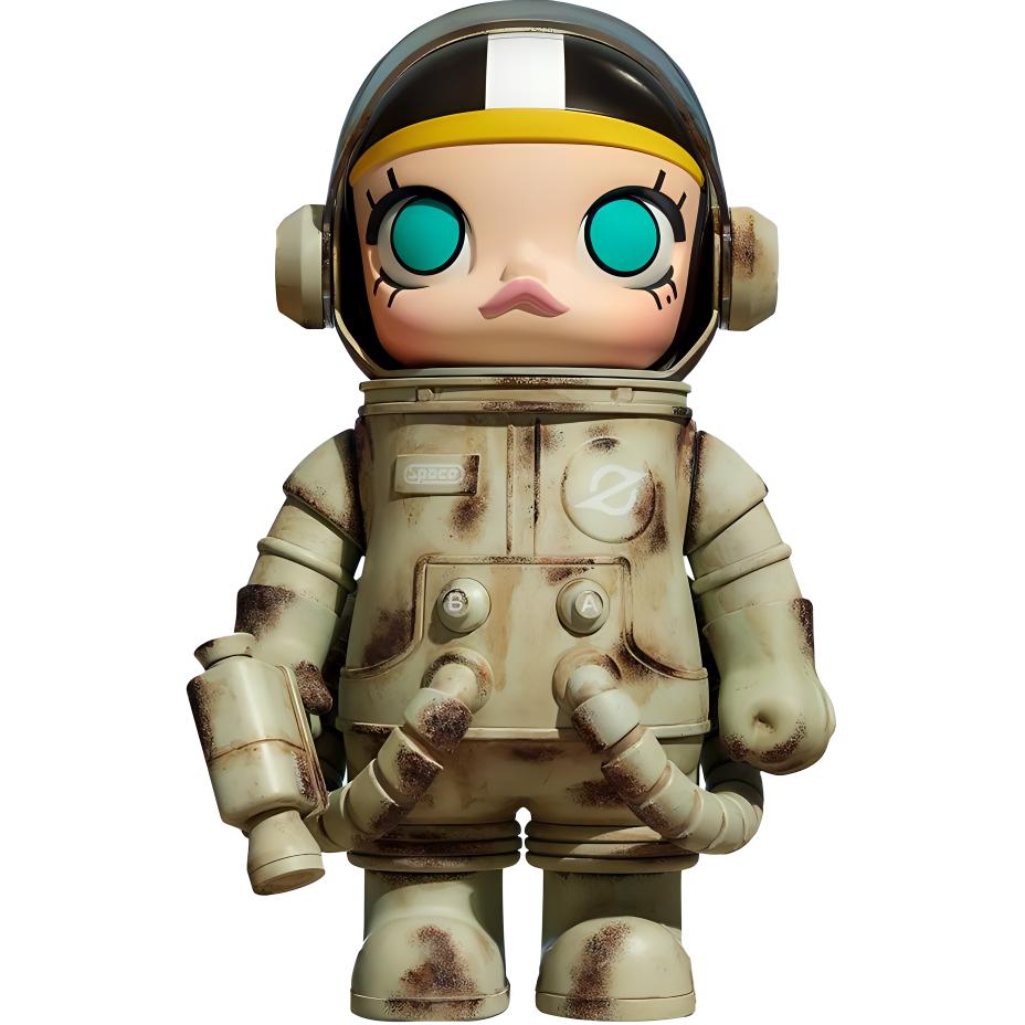 POP MART 400% Mega Space Molly Through The Thorn, Seeking The Light Trendy Figures