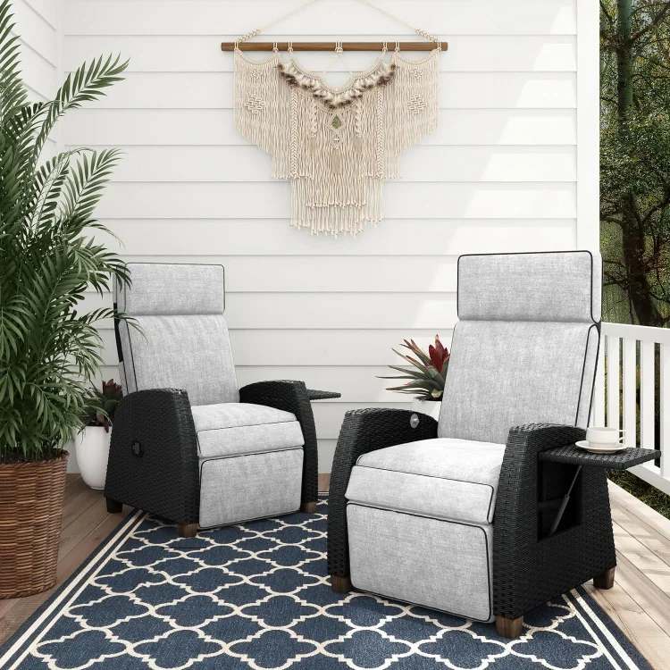 long reclining chair outdoor