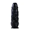 Realistic Dildo With Balls Big Black Dildo 10.5In